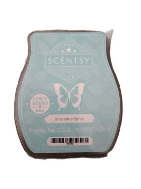 Scentsy Shoreline Drive Wax Bar - Light Aqua